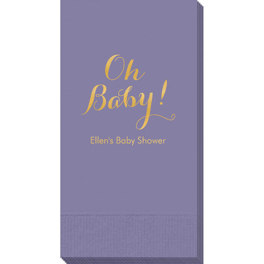Elegant Oh Baby Guest Towels